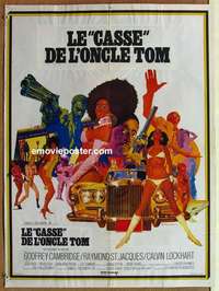 m207 COTTON COMES TO HARLEM French 23x32 movie poster '70 Cambridge