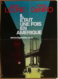 m190 ONCE UPON A TIME IN AMERICA French 21x30 movie poster '84 Leone