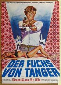 m075 DUFFY German movie poster '68 James Coburn, James Mason