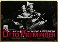 m078 OTTO PREMINGER FILM FESTIVAL German movie poster '99 Belafonte