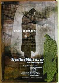 m043 WINGS OF DESIRE Hungarian movie poster '87 Wim Wenders fantasy!