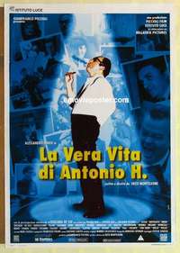 m271 TRUE LIFE OF ANTONIO H Italian one-sheet movie poster '94 Haber