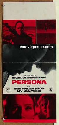 m298 PERSONA Italian locandina movie poster '67 Ingmar Bergman