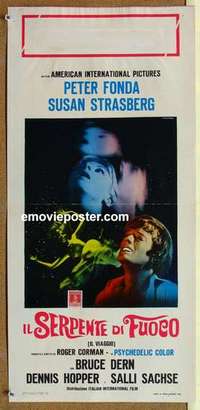 m308 TRIP Italian locandina movie poster '67 Peter Fonda, LSD, drugs!