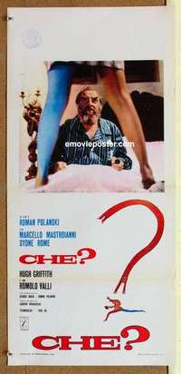 m312 WHAT Italian locandina movie poster '72 Roman Polanski erotic comedy!
