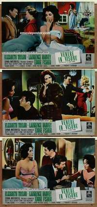 m328 BUTTERFIELD 8 3 Italian photobusta movie posters '60 Liz Taylor