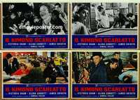 m333 CRIMSON KIMONO 4 Italian photobusta movie posters '60 Sam Fuller