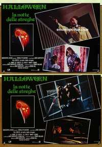 m354 HALLOWEEN 2 Italian photobusta movie posters '78 Jamie Lee Curtis