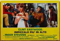 m355 HANG 'EM HIGH #1 Italian photobusta movie poster '68 Eastwood