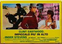 m356 HANG 'EM HIGH #2 Italian photobusta movie poster R70s Eastwood