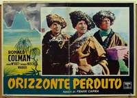 m366 LOST HORIZON Italian photobusta movie poster R50s Colman, Capra