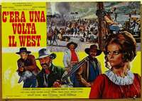 m378 ONCE UPON A TIME IN THE WEST Italian photobusta movie poster R70s