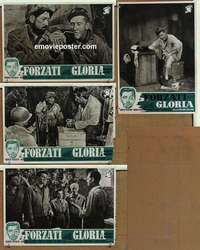 m392 STORY OF GI JOE 4 Italian photobusta movie posters '49 Mitchum