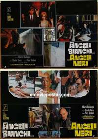m407 WITCHCRAFT '70 2 Italian photobusta movie posters '69 Italian horror documentary!