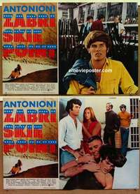 m408 ZABRISKIE POINT 2 Italian photobusta movie posters '70 Antonioni