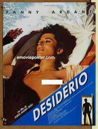 m171 DESIDERIO French 15x20 movie poster '83 sexy Fanny Ardant!