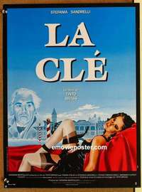 m174 KEY French 15x20 movie poster '83 sexy Stefania Sandrelli