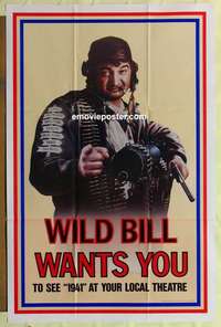 n011 1941 teaser one-sheet movie poster '79 John Belushi is Wild Bill!