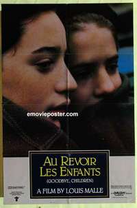 n827 GOODBYE CHILDREN one-sheet movie poster '87 Louis Malle, French!