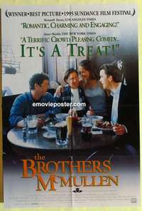 n251 BROTHERS McMULLEN one-sheet movie poster '95 Edward Burns, McGlone