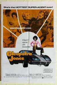 n372 CLEOPATRA JONES int'l one-sheet movie poster '73 dynamite Tamara Dobson!
