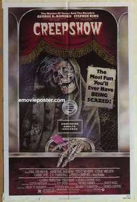n442 CREEPSHOW one-sheet movie poster '82 George Romero, Stephen King
