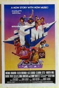 n682 FM one-sheet movie poster '78 Martin Mull, radio rock 'n' roll