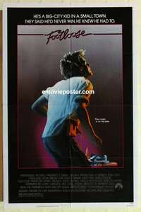 n687 FOOTLOOSE one-sheet movie poster '84 dancin' Kevin Bacon!