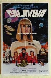 n747 GALAXINA one-sheet movie poster '80 super sexy Dorothy Stratten!
