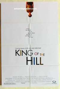 p191 KING OF THE HILL DS one-sheet movie poster '93 Steven Soderbergh