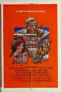 p216 LAST REMAKE OF BEAU GESTE one-sheet movie poster '77 Marty Feldman