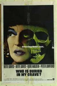 n484 DEAD RINGER int'l one-sheet movie poster '64 Bette Davis, Karl Malden