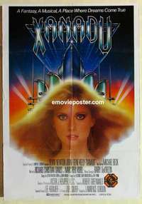 s027 XANADU English one-sheet movie poster '80 Olivia Newton-John, Kelly