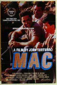 s812 MAC one-sheet movie poster '92 John & Nicholas Turturro!