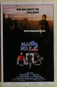 s805 MAD MAX 2: THE ROAD WARRIOR international style one-sheet movie poster '82 Mel Gibson