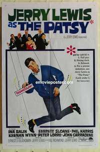 s597 PATSY one-sheet movie poster '64 Jerry Lewis star & director!