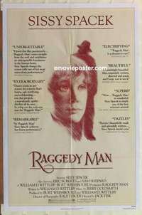 s532 RAGGEDY MAN one-sheet movie poster '81 Sissy Spacek, Eric Roberts