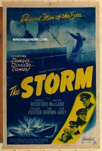 s321 STORM one-sheet movie poster R48 Charles Bickford, Barton MacLane