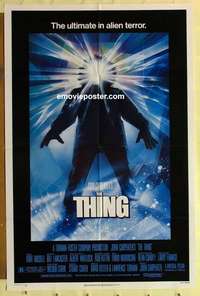 s226 THING one-sheet movie poster '82 John Carpenter, Russell