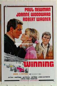 s050 WINNING rated M one-sheet movie poster '69 Paul Newman, Woodward