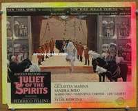 w845 JULIET OF THE SPIRITS movie lobby card '65 Federico Fellini
