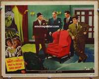 w365 ABBOTT & COSTELLO MEET KILLER BORIS KARLOFF movie lobby card #2 '49
