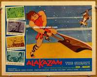 w380 ALAKAZAM THE GREAT movie lobby card #2 '61 early Japanese anime!