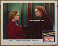 w402 ANY NUMBER CAN PLAY movie lobby card '49 Alexis Smith, Totter