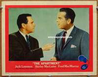 w404 APARTMENT movie lobby card #7 '60 Wilder, Lemmon, MacMurray