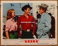 w411 ARENA movie lobby card #2 '53 cowboy Gig Young!