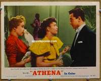w417 ATHENA movie lobby card #6 '54 Jane Powell, Debbie Reynolds