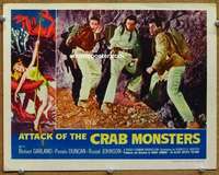 w419 ATTACK OF THE CRAB MONSTERS movie lobby card '57 Roger Corman