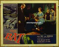 w435 BAT movie lobby card #5 '59 Vincent Price, Moorehead