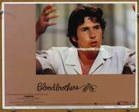 w469 BLOODBROTHERS movie lobby card #1 '78 Richard Gere close up!